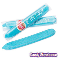 Birth Announcement Bubblegum Cigars - Boy Blue: 36-Piece Box - Candy Warehouse