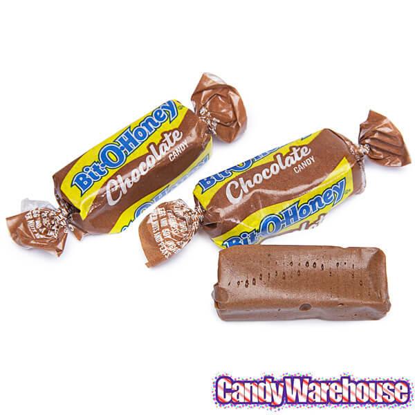 Bit-O-Honey Chocolate Candy: 5LB Bag - Candy Warehouse