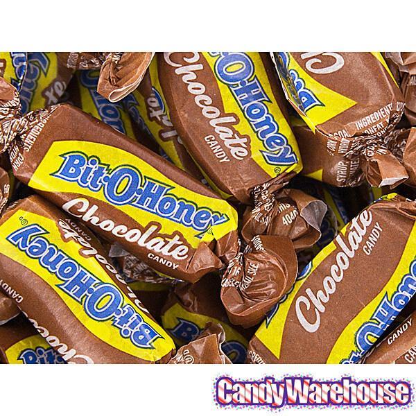 Bit-O-Honey Chocolate Candy: 5LB Bag - Candy Warehouse