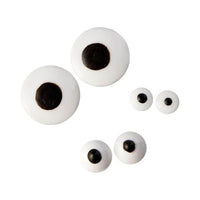 Black and White Candy Eyeball Sprinkles: 2.75-Ounce Box - Candy Warehouse