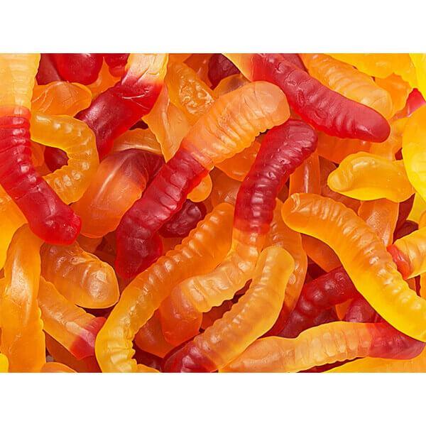 Black Forest Gummy Worms - Assorted Flavors: 5LB Bag - Candy Warehouse