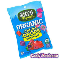 Black Forest Organic Mixed Fruit Hard Candy Drops: 6-Ounce Bag - Candy Warehouse