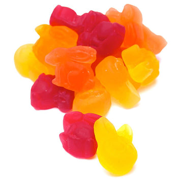 Black Forest Organic Sweet & Sour Gummy Bunnies: 8-Ounce Bag - Candy Warehouse