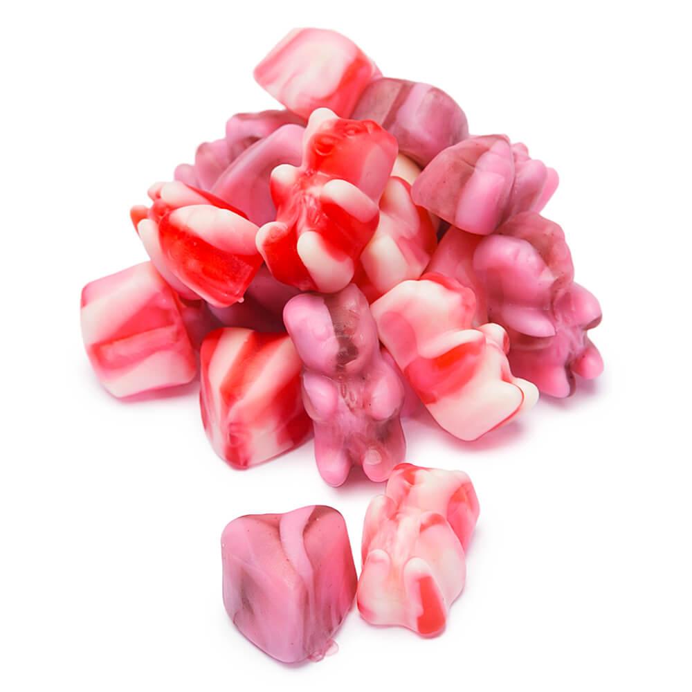 Black Forest Swirly Gummy Bears and Hearts Valentine Candy: 10-Ounce Bag - Candy Warehouse