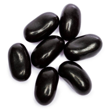 Black Licorice Jelly Beans Candy: 5LB Bag - Candy Warehouse
