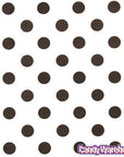Black Polka Dot Candy Bags: 25-Piece Pack