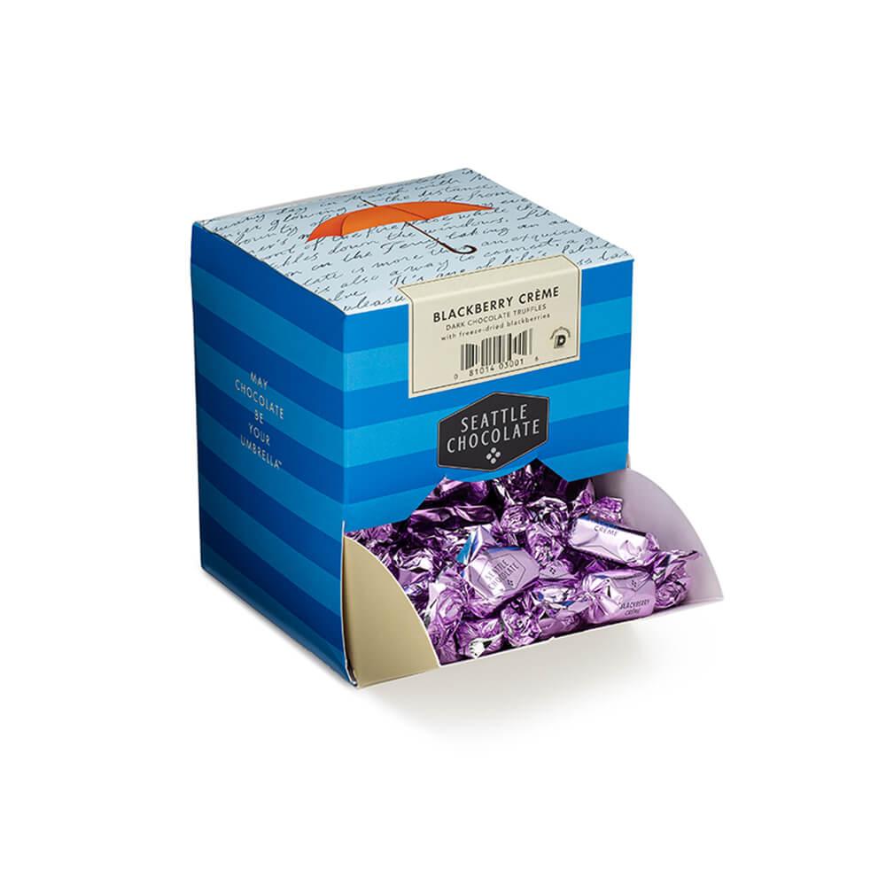 Blackberry Creme Truffles: 2LB Box - Candy Warehouse