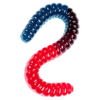 Blue & Red 2-Foot-Long Giant Gummy Worm - Candy Warehouse