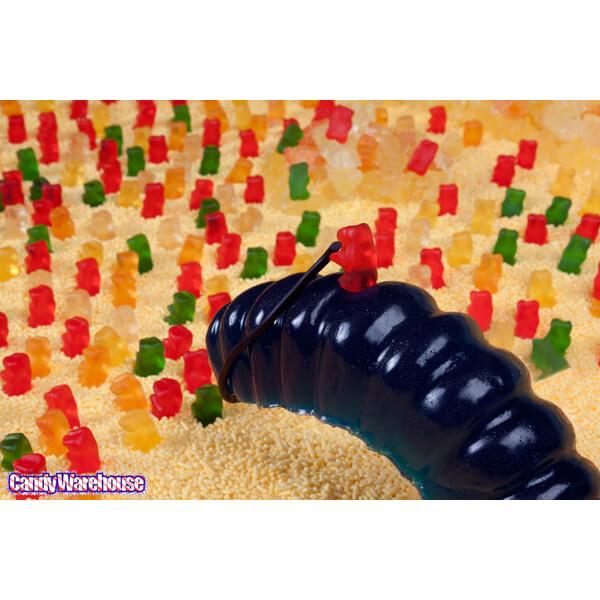 Blue & Red 2-Foot-Long Giant Gummy Worm - Candy Warehouse