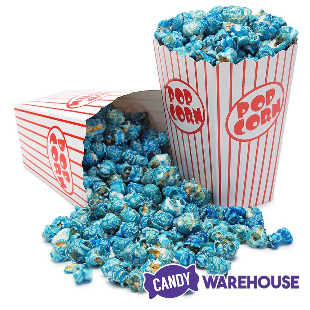 Blue Candy Coated Popcorn - Blueberry: 1-Gallon Bag - Candy Warehouse