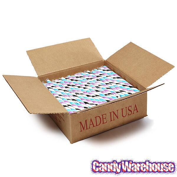 Blue Raspberry Hard Candy Sticks: 100-Piece Box - Candy Warehouse