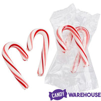 Bobs Sweet Stripes Mini Peppermint Candy Canes: 280-Piece Tub - Candy Warehouse