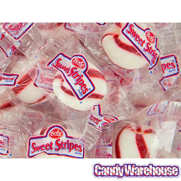 Bobs Sweet Stripes Soft Peppermints: 350-Piece Tub - Candy Warehouse