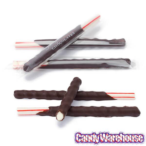 Bogdon Peppermint Mini Candy Sticks: 12-Ounce Box - Candy Warehouse