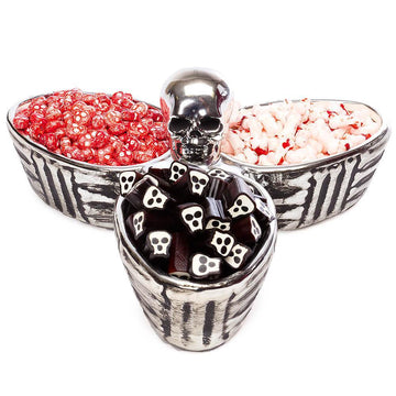 Bone Collector 3-Section Candy Dish - Candy Warehouse