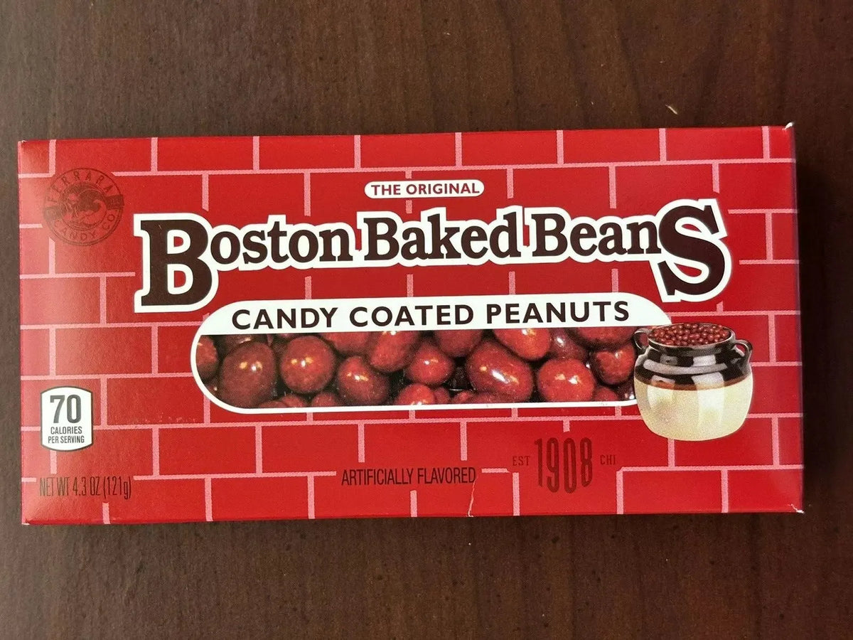 Boston Baked Beans Theater Boxes: 12-Piece Box – Candy Warehouse