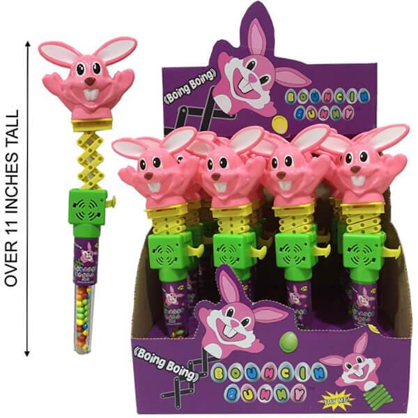 Bouncin Easter Bunny with Candy - Candy Warehouse