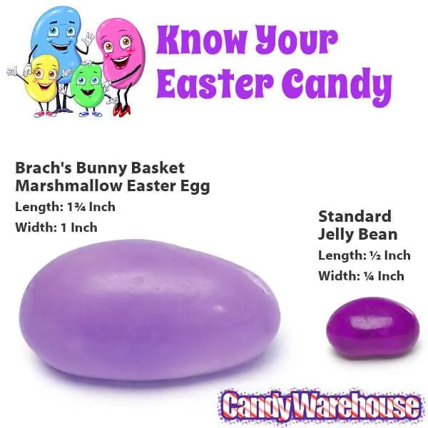 Brach's Bunny Basket Marshmallow Easter Eggs 9Ounce Bag Candy Warehouse