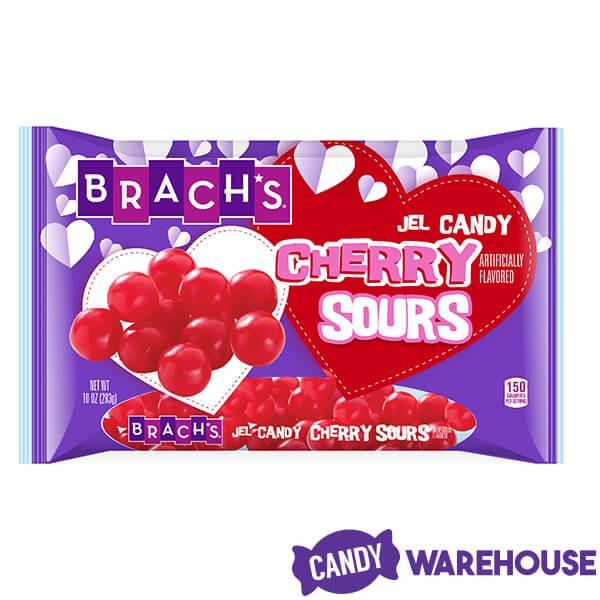 Brach's Cherry Sours Candy: 10-Ounce Bag - Candy Warehouse