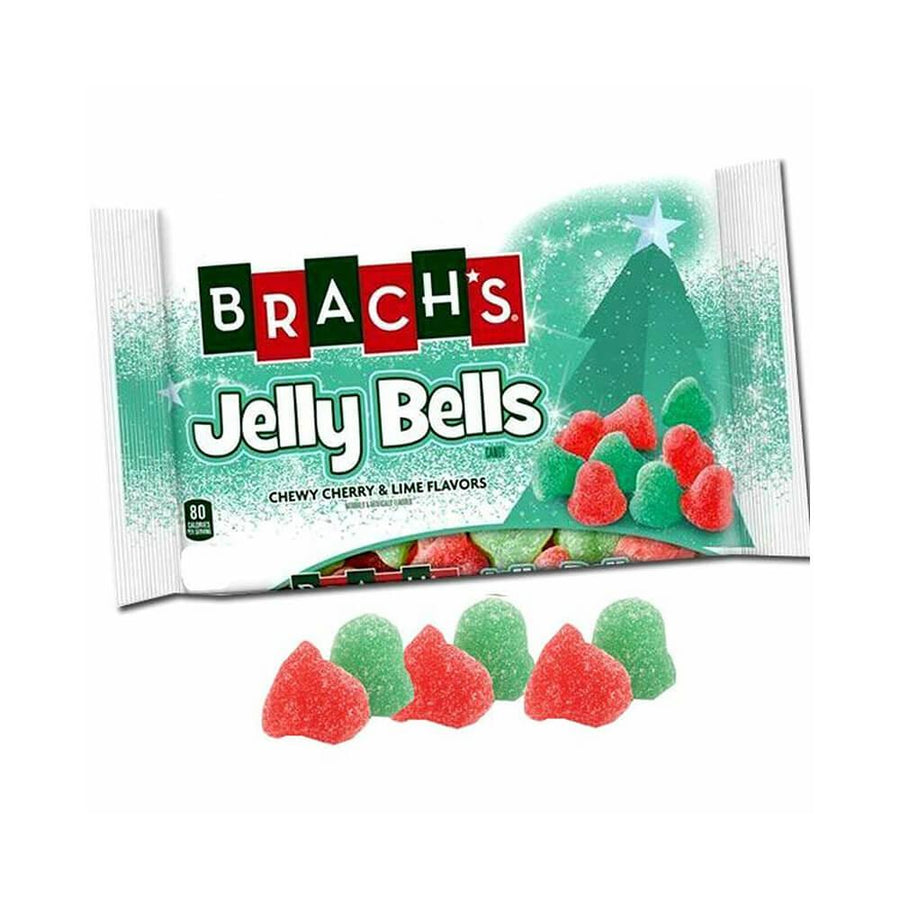 Brach's Christmas Jelly Bells Candy: 10-Ounce Bag - Candy Warehouse