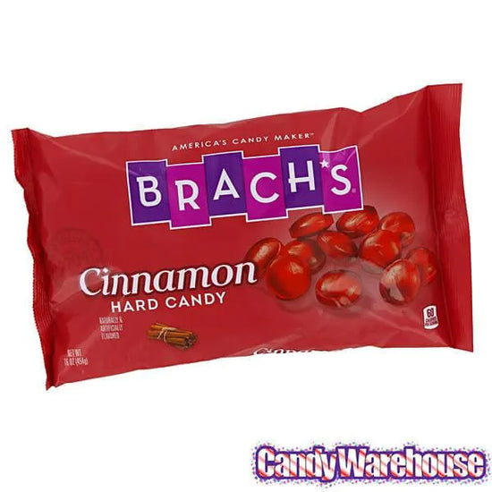 Brach's Cinnamon Hard Candy Discs 1LB Bag Candy Warehouse