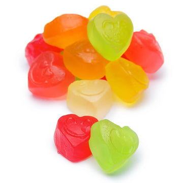 Brach's Emoticon Gummy Hearts: 8-Ounce Bag - Candy Warehouse