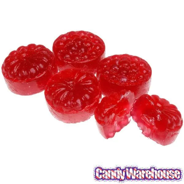 Hard Raspberry Candies Brach's Filled Red Raspberries Hard Candy: 9.5-Ounce Bag – Candy Warehouse