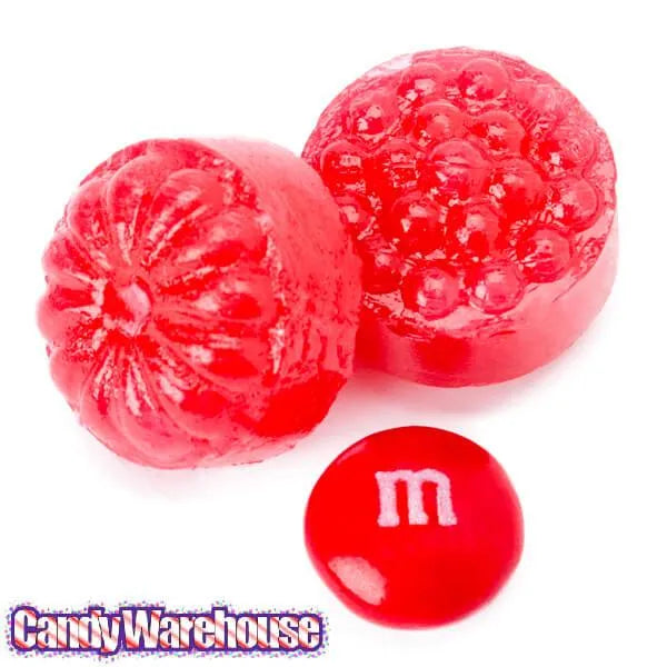 Brach's Filled Red Raspberries Hard Candy: 9.5-Ounce Bag | Candy Warehouse
