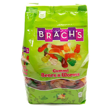 Brach's Gummy Bears and Worms Candy: 3LB Bag - Candy Warehouse