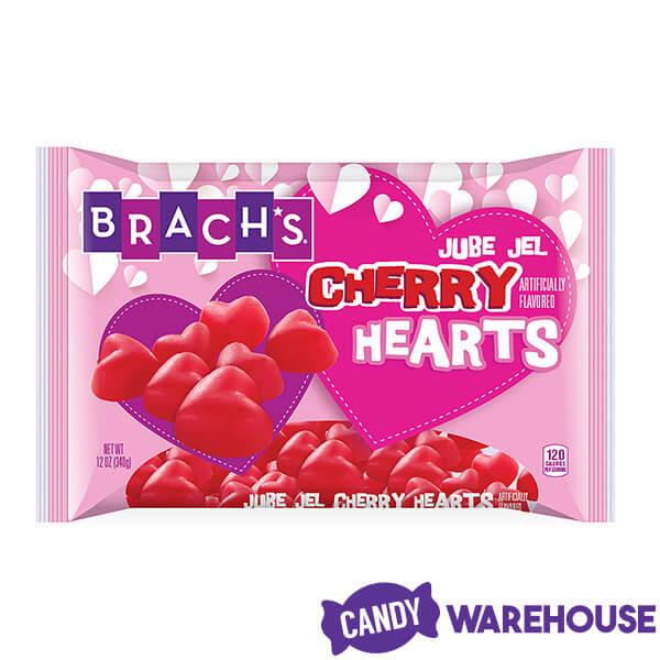 Brach's Juju Cherry Hearts: 12-Ounce Bag - Candy Warehouse