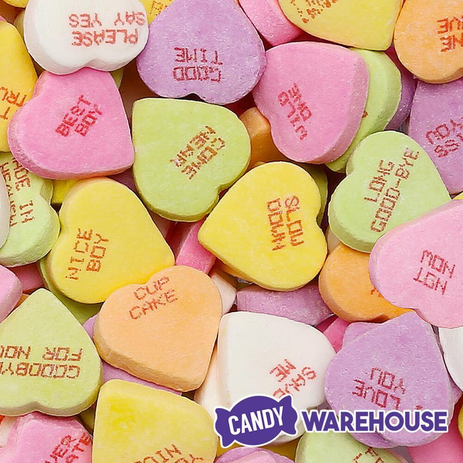 Brach's Large Conversation Hearts Candy: 16-Ounce Bag - Candy Warehouse