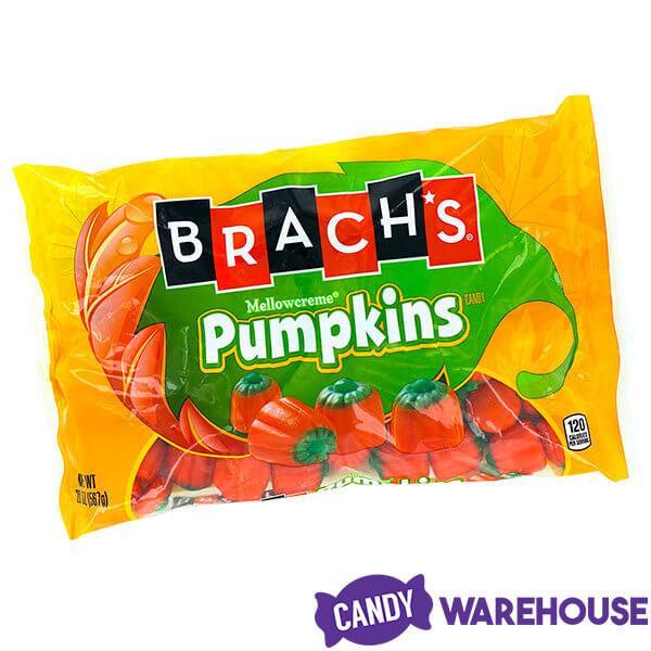 Brach's Mellocreme Pumpkins Halloween Candy: 20-Ounce Bag - Candy Warehouse