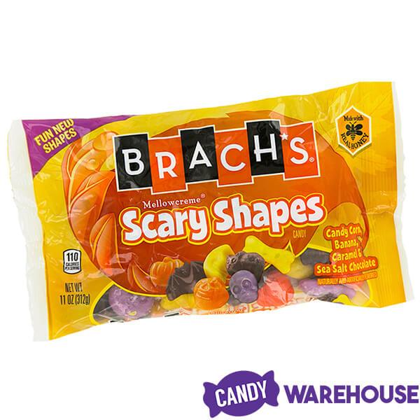 Brach's Mellocreme Scary Shapes Halloween Candy: 11-Ounce Bag - Candy Warehouse