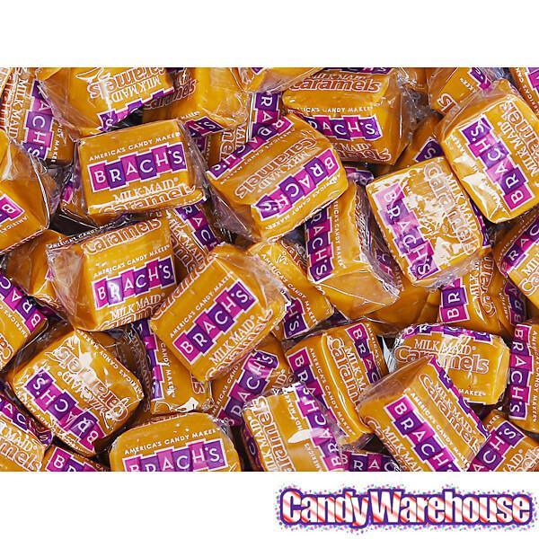 Brach's Milk Maid Caramel Squares: 5LB Box - Candy Warehouse