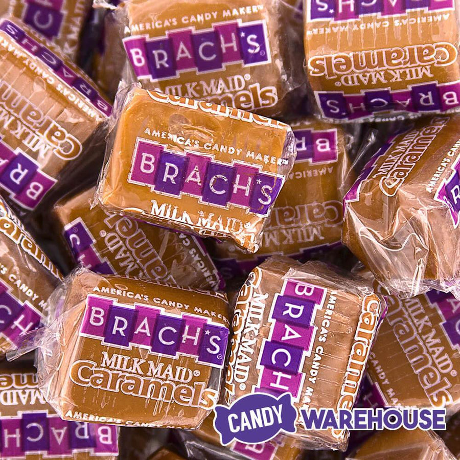 Brach's Milk Maid Caramels: 40-Piece Bag - Candy Warehouse