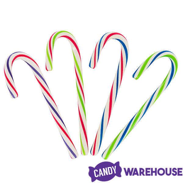 Brach's Premium Mystery Flavors Christmas Candy Canes: 12-Piece Box - Candy Warehouse