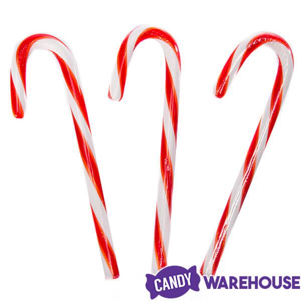 Brach's Red Hots Candy Canes: 12-Piece Box - Candy Warehouse