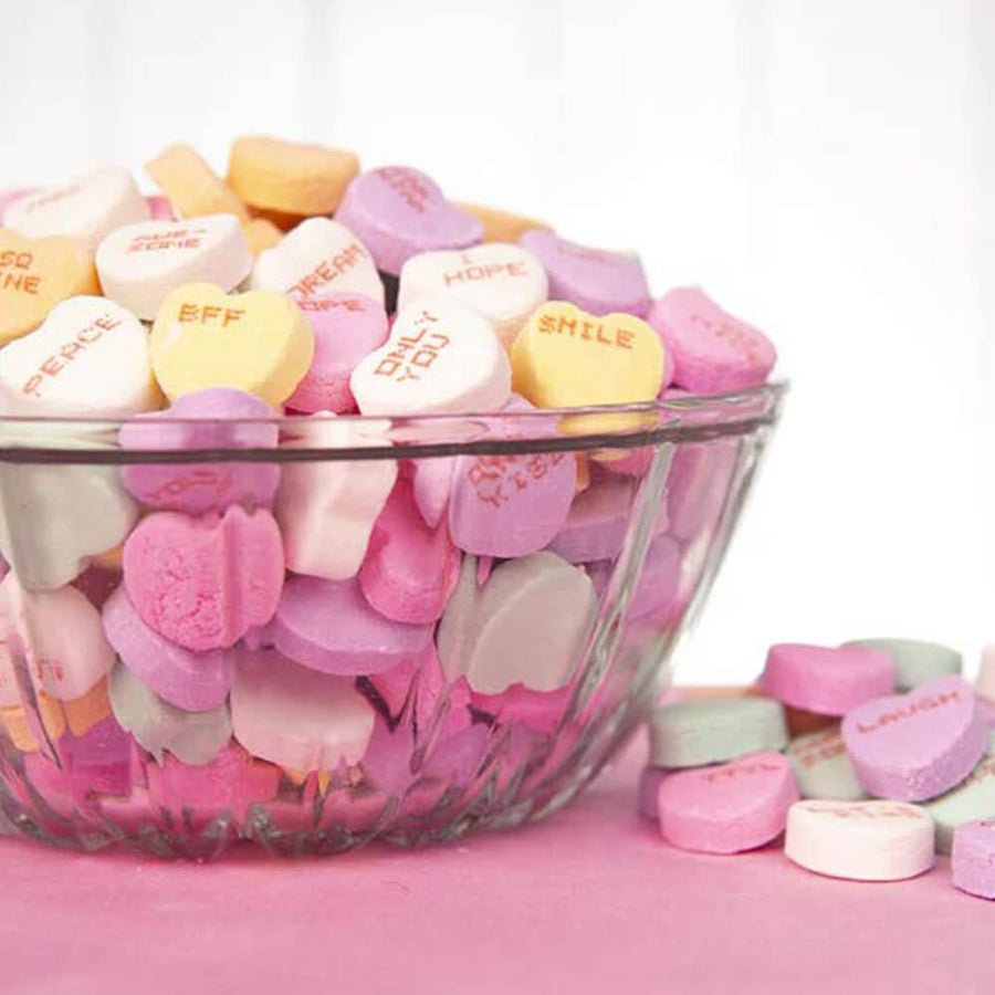 Brach's Tiny Conversation Candy Hearts Snack Packs: 5-Piece Pack - Candy Warehouse