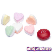 Brach's Valen tiny's Double Layer Hearts Candy Packs: 24-Piece Box - Candy Warehouse