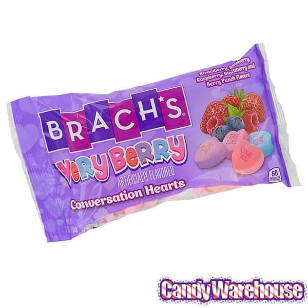 Brach's Very Berry Conversation Hearts: 7-Ounce Bag - Candy Warehouse