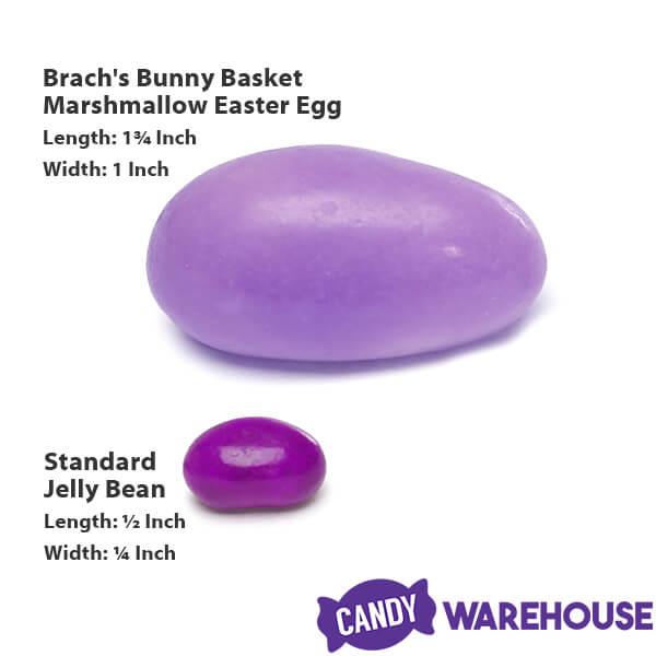 Brach's Wrapped Marshmallow Easter Eggs: 30-Piece Bag - Candy Warehouse