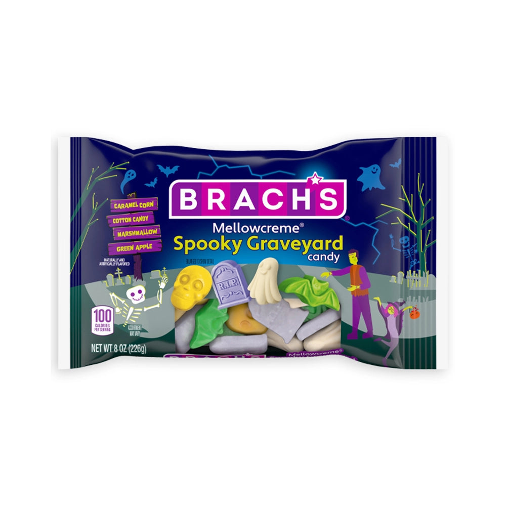 Brach’s Mellowcreme Spooky Graveyard Candy: 12-Piece Case