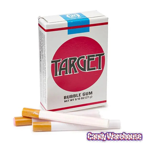 Bubble Gum Candy Cigarettes Packs: 24-Piece Box Bubble Gum Candy Cigarettes Packs: 24-Piece Box