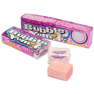 Bubble Yum Gum 5-Piece Packs - Original: 18-Pack Box - Candy Warehouse