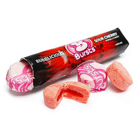 Bubblicious Bubble Gum Bursts Packs - Cherry Storm: 12-Piece Box - Candy Warehouse