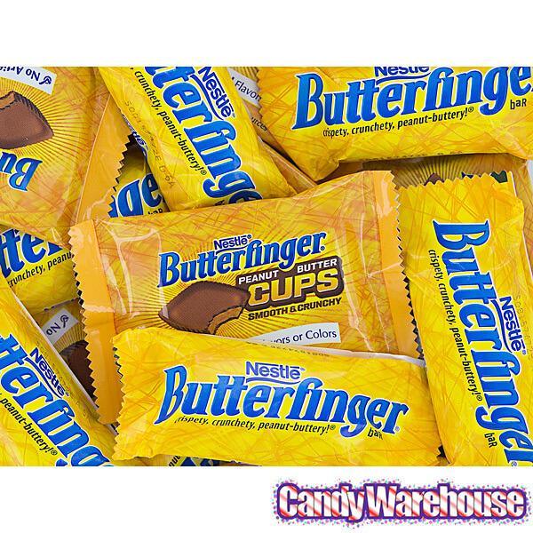 Butterfinger Fun Size Candy Bars Assortment: 40-Piece Bag - Candy Warehouse
