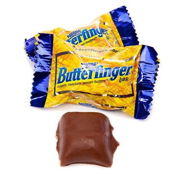 Butterfinger Mini Size Candy Bars: 5LB Bag - Candy Warehouse