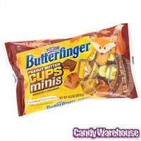 Butterfinger Peanut Butter Cups Minis - Autumn: 10.5-Ounce Bag - Candy Warehouse