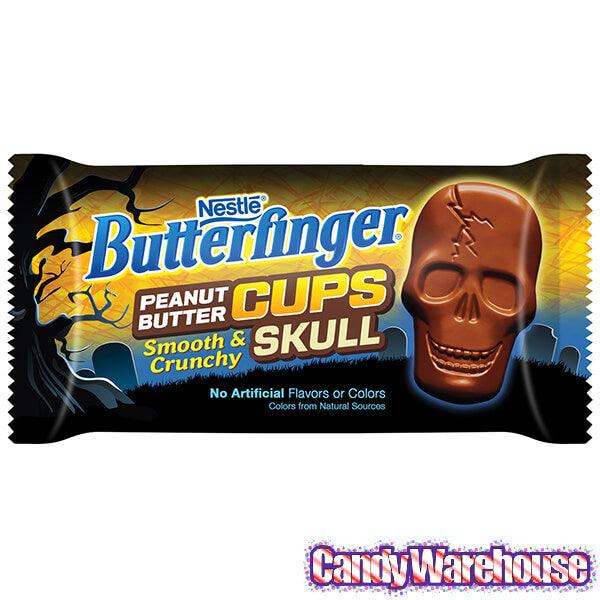 Butterfinger Peanut Butter Cups Skulls: 10.8-Ounce Bag - Candy Warehouse