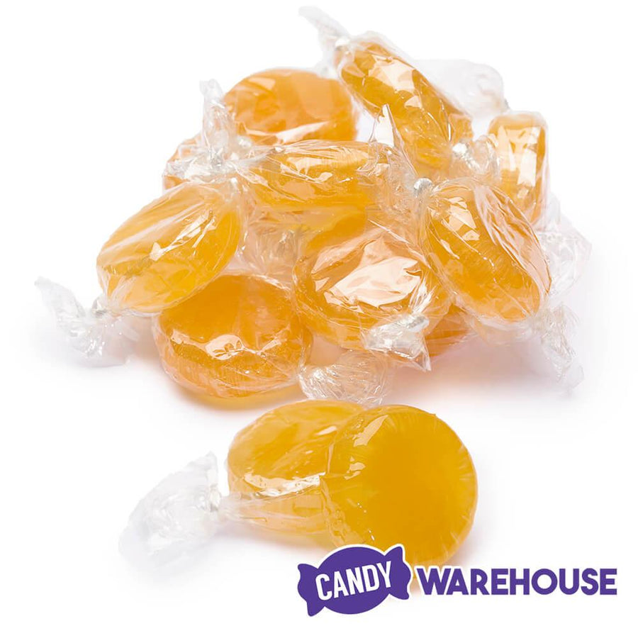 Butterscotch Buttons Hard Candy: 5LB Bag - Candy Warehouse